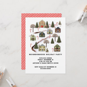 Neighborhood Holiday Party Invitation