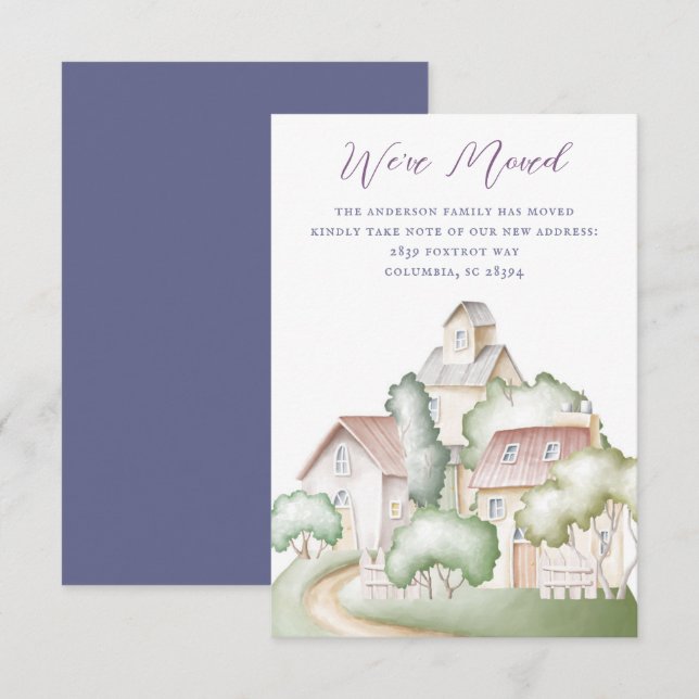 Neighborhood Homes Moving Announcement (Front/Back)