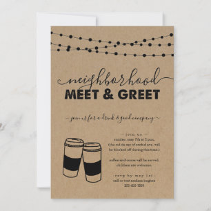 Neighborhood Meet & Greet Party Invitation