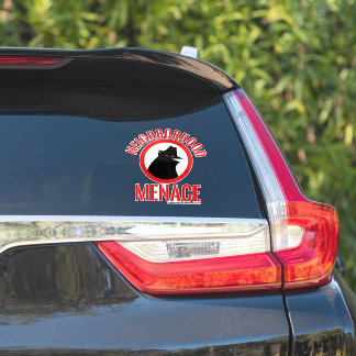 Neighborhood Menace retro hip-hop streetwear Sticker