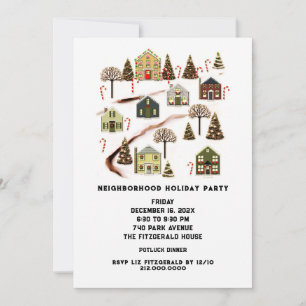 Neighborhood Party Invitation