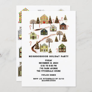 Neighborhood Party Invitation