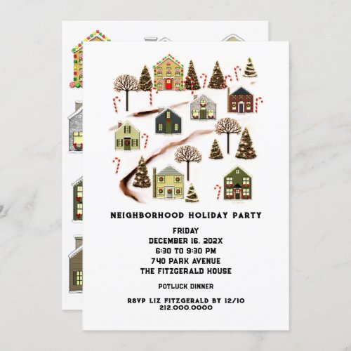 Neighborhood Party Invitation