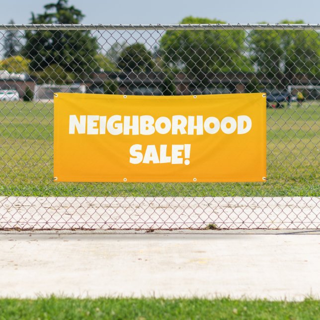 NEIGHBORHOOD SALE! Bright Banner (Insitu)
