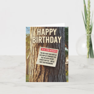 Neighborhood Tree Wisdom Card