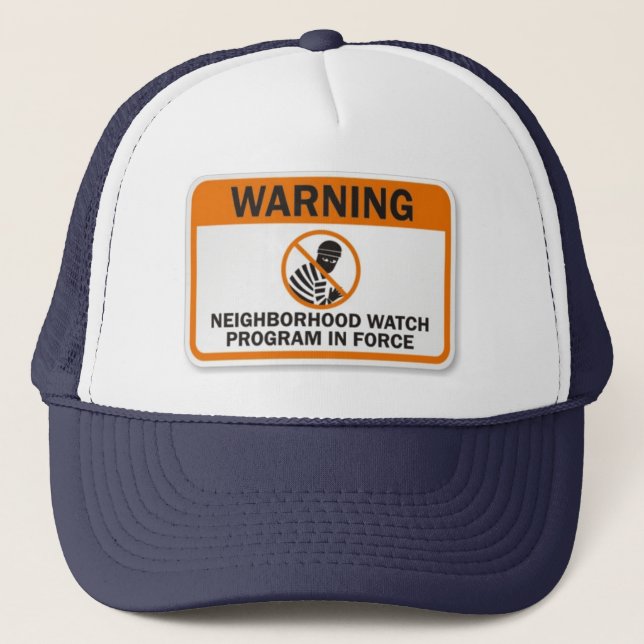 neighborhood watch hat (Front)