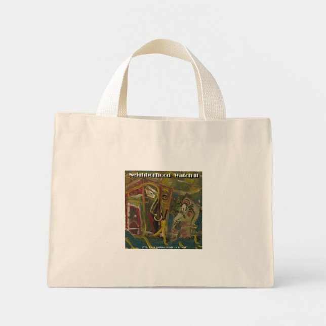 neighborhood watch II Mini Tote Bag (Front)