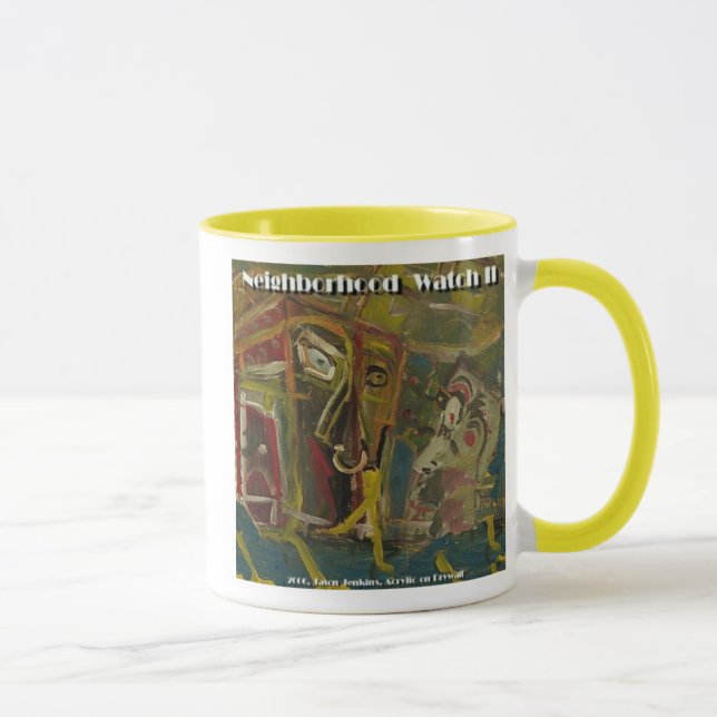 neighborhood watch II Mug (Right)