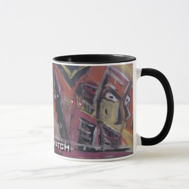 neighborhood watch mug (Right)