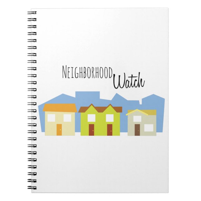 Neighborhood Watch Notebook (Front)