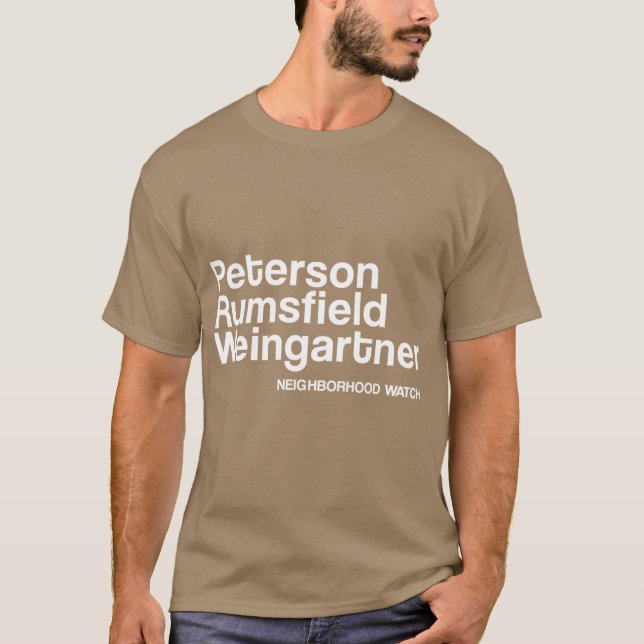 Neighborhood Watch T-Shirt (Front)