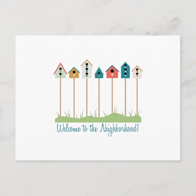 Neighborhood Welcome Postcard (Front)