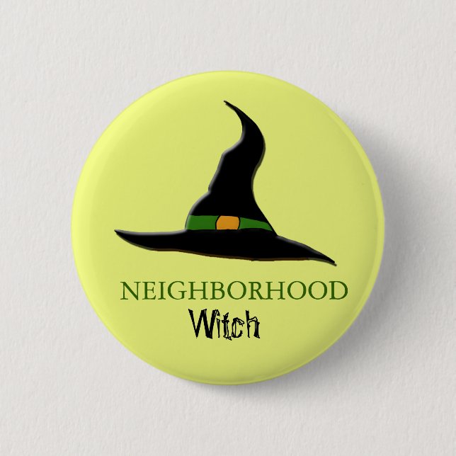 neighborhood witch button (Front)