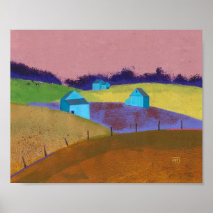 Neighboring Farms Poster