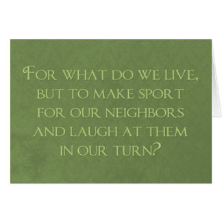 Neighbors Cards