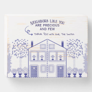 Neighbors Like You Quote Wood Box Sign