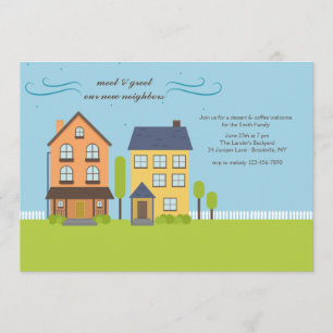 Neighbors Meet & Greet Invitation