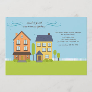 Neighbors Meet & Greet Invitation