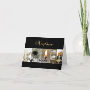 Neighbors Merry Christmas card