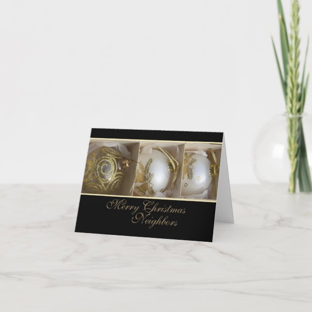 Neighbors Merry Christmas card (Front)