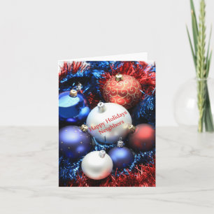 Neighbors Merry Christmas card