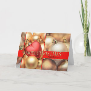 Neighbors Merry Christmas card