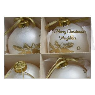 Neighbors Merry Christmas card