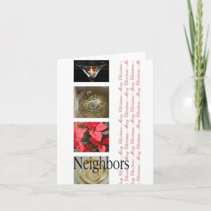 Neighbors Merry Christmas card