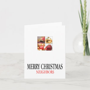 Neighbors Merry Christmas card