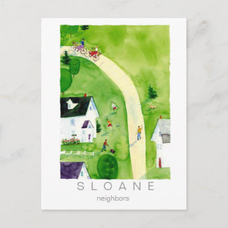 neighbors postcard