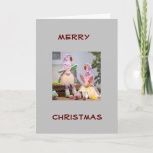 NEIGHBORS WISHED MERRY CHRISTMAS/HAPPY NEW YEAR HOLIDAY CARD