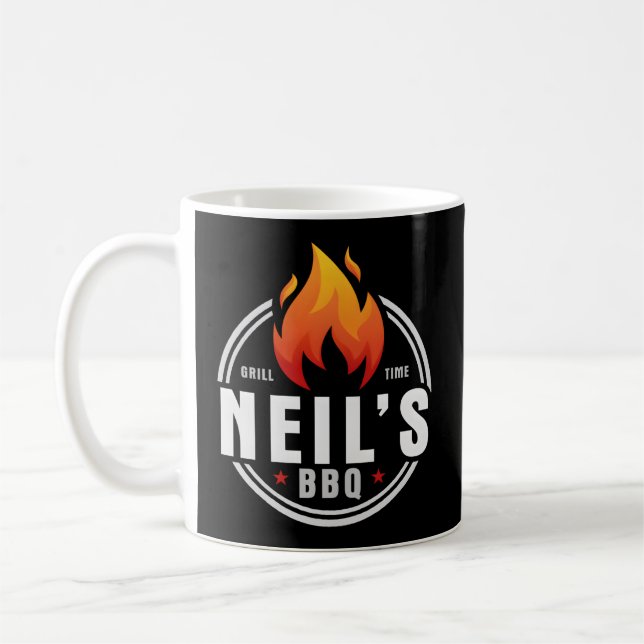 Neil'S Bbq Coffee Mug (Left)
