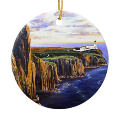 Neist Point - Isle of Skye Ceramic Ornament