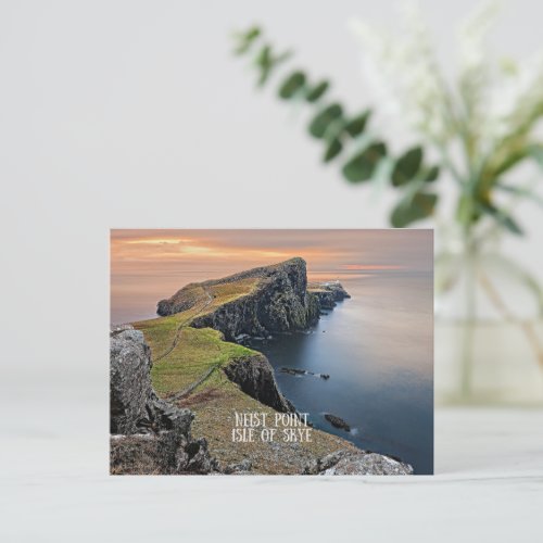 Neist Point Isle of Skye Scotland Postcard
