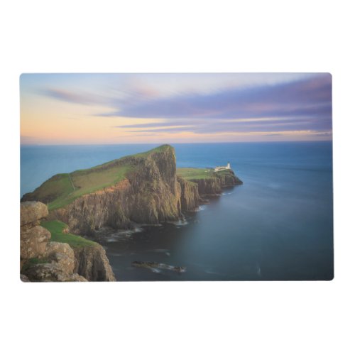 Neist point lighthouse on Skye at sunset Placemat