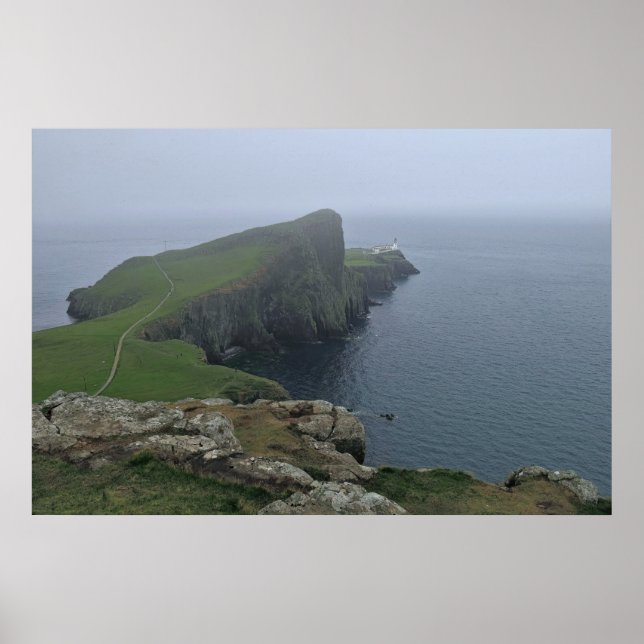 Neist Point Lighthouse Poster (Front)