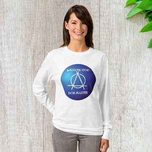 Neither God Nor Master Anarchy Symbol T-Shirt