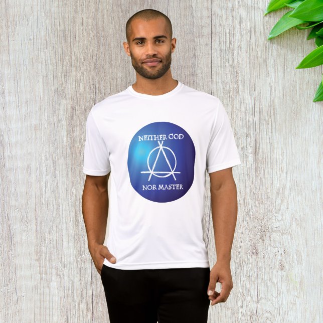 Neither God Nor Master Anarchy Symbol  T-Shirt (Creator Uploaded)