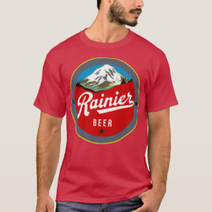 The Old Rainier Brewery Drone Shot Premium Fitted T-Shirt The Old Rainier Brewery Drone Shot Premium Fitted T-Shirt