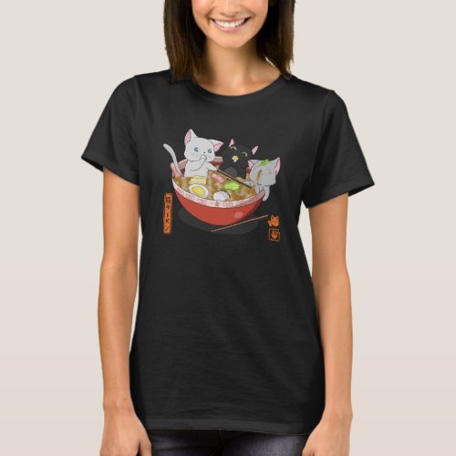 Neko Ramen cat T_Shirt