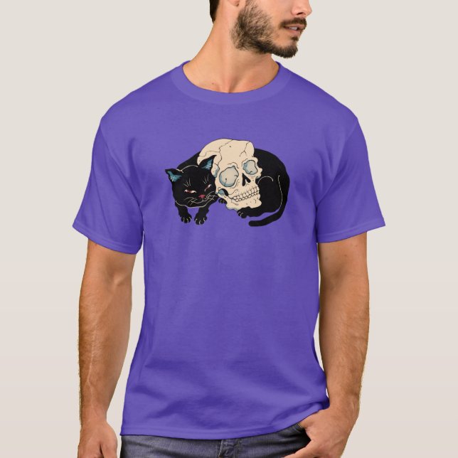 Neko Skull T-Shirt (Front)