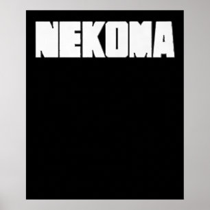 Neko Volleyball Practice Anime Manga Cosplay Poster