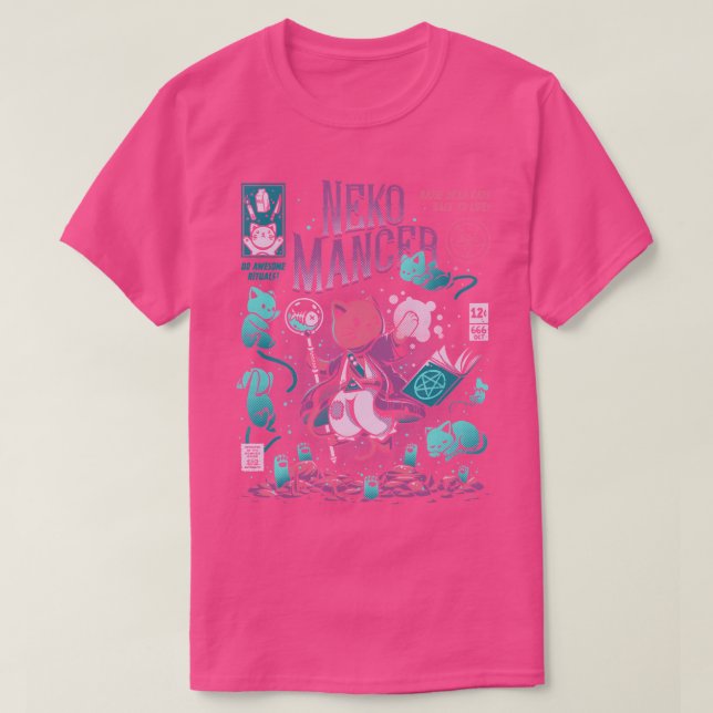 Nekomancer T-Shirt (Design Front)