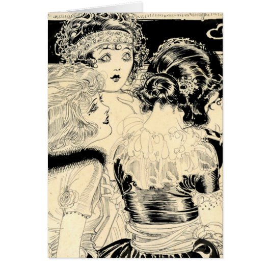 Nell Brinkley's Vivacious Young Flapper #16 Cards (Front)