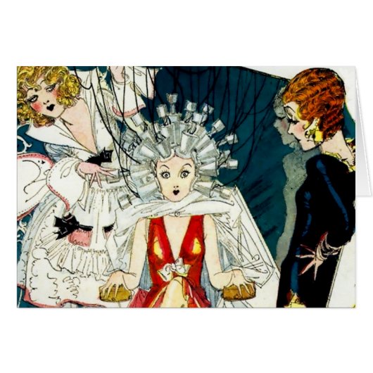 Nell Brinkley's Vivacious Young Flappers #8 Cards (Front Horizontal)