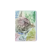 Nellie Bly Arrival Passport Holder (Front)