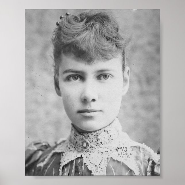 Nellie Bly - Early American Journalist - Print (Front)