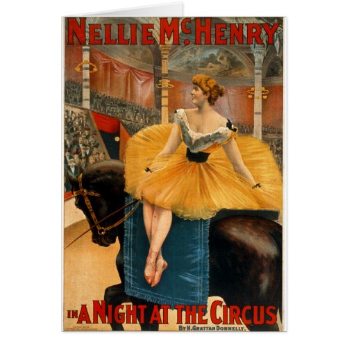 Nellie McHenry in A night at the Circus