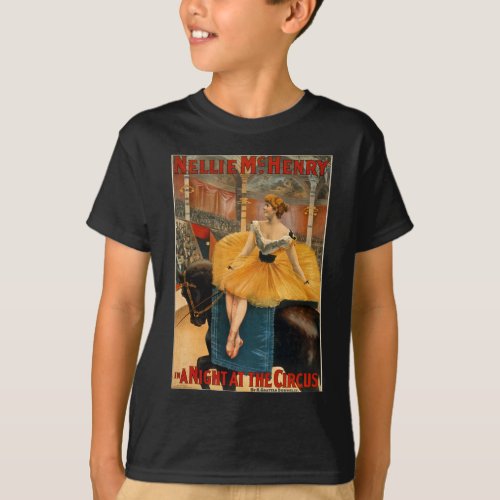 Nellie McHenry in A night at the Circus T_Shirt