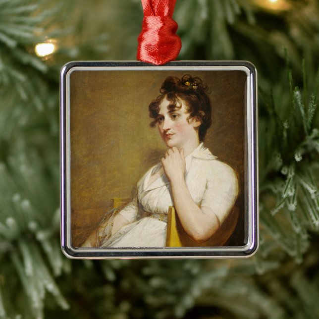 Nelly Granddaughter of President Washington Metal Ornament (Tree)